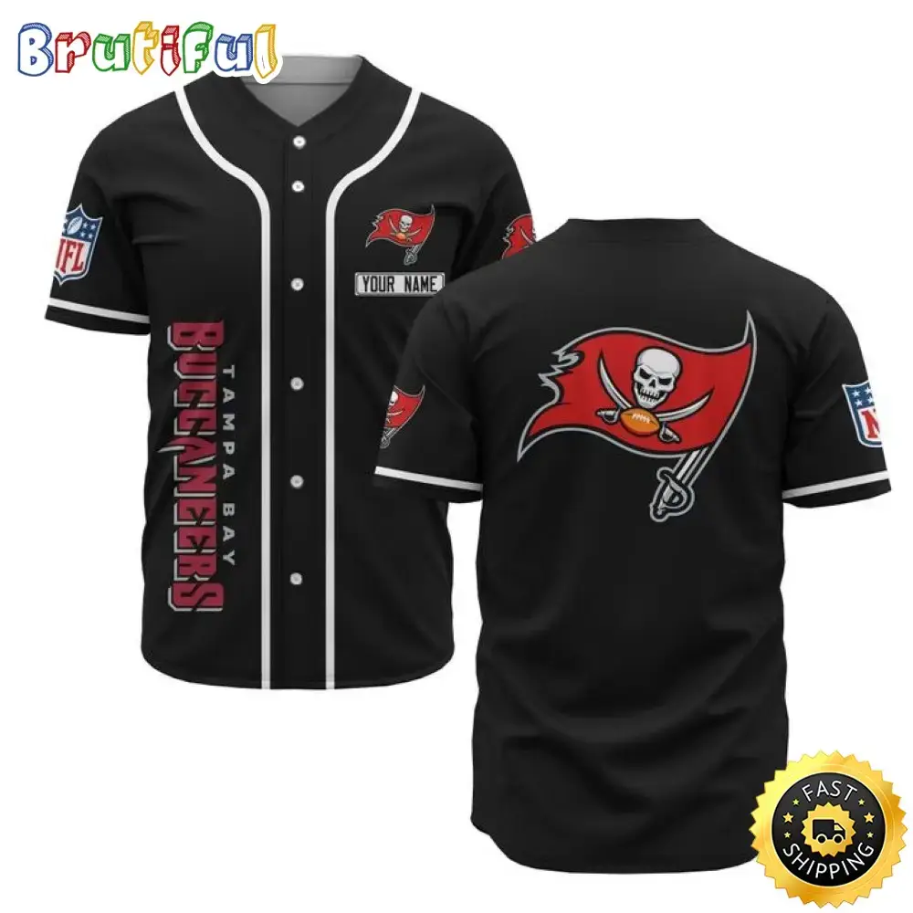 Personalized NFL Tampa Bay Buccaneers Baseball Jersey Sporty Team Jerseys Image