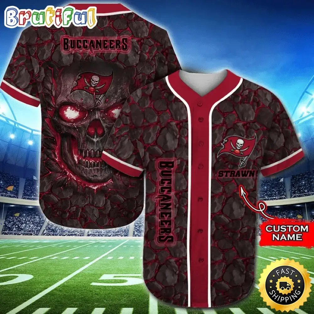 Personalized NFL Tampa Bay Buccaneers Baseball Jersey Timeless Sportswear Image