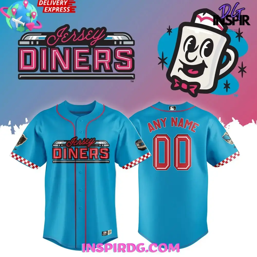 Personalized Somerset Patriots Jersey Diners Baseball Jersey Image