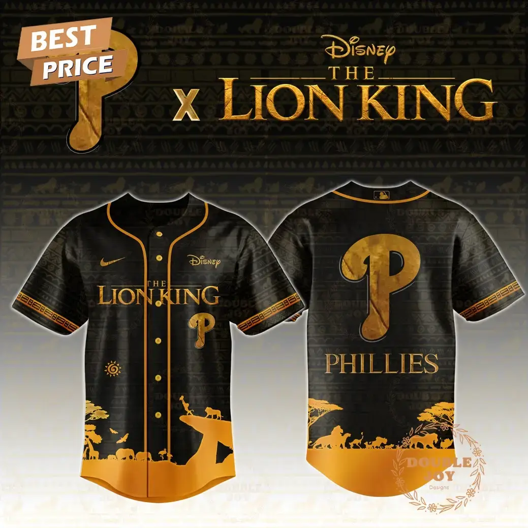 Philadelphia Phillies 2025 The Lion King Limited Edition Baseball Jersey Image