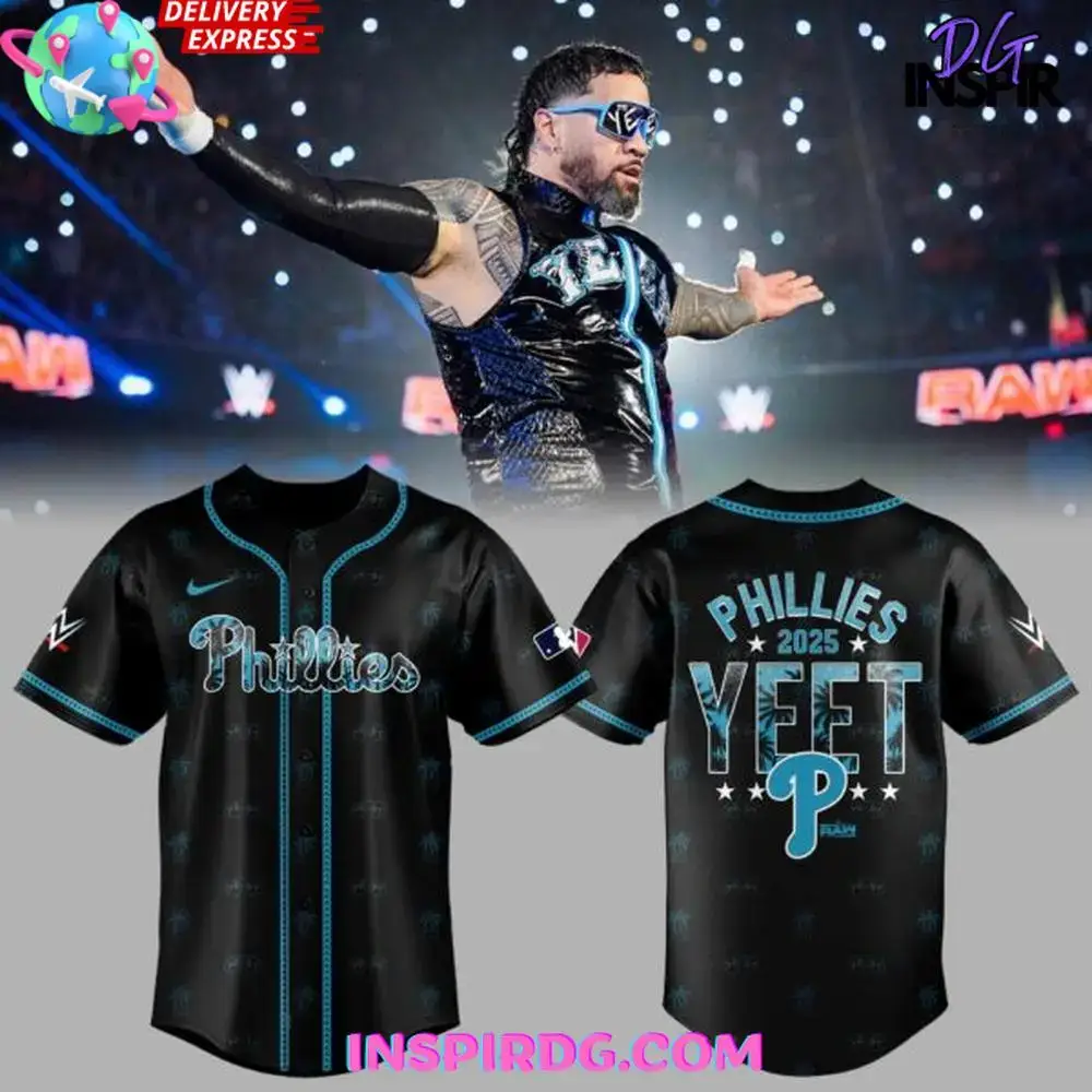 Philadelphia Phillies 2025 Yeet Limited Edition Baseball Jersey Image