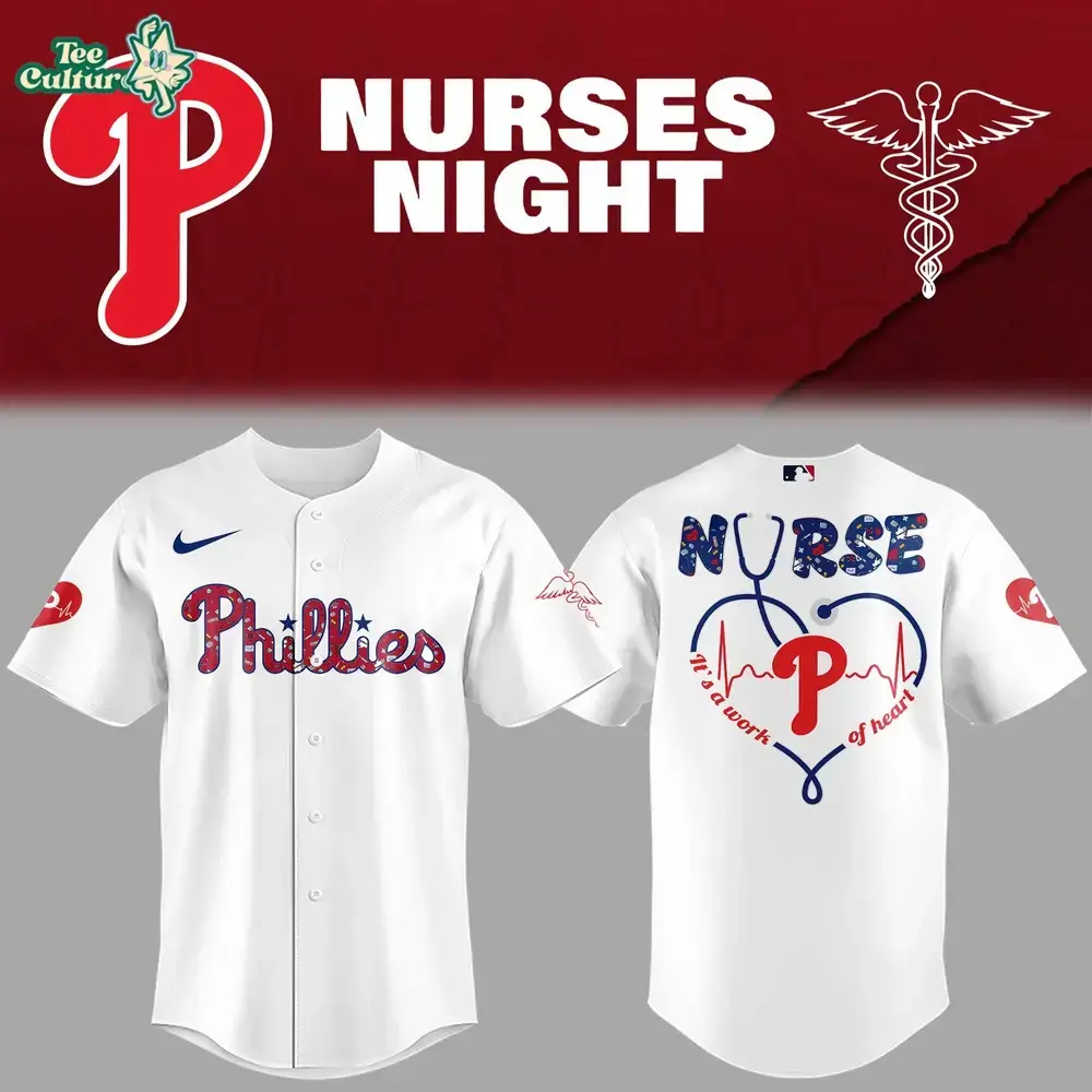 Philadelphia Phillies MLB 2026 Nurses Night Commemorative Jersey Edition Image