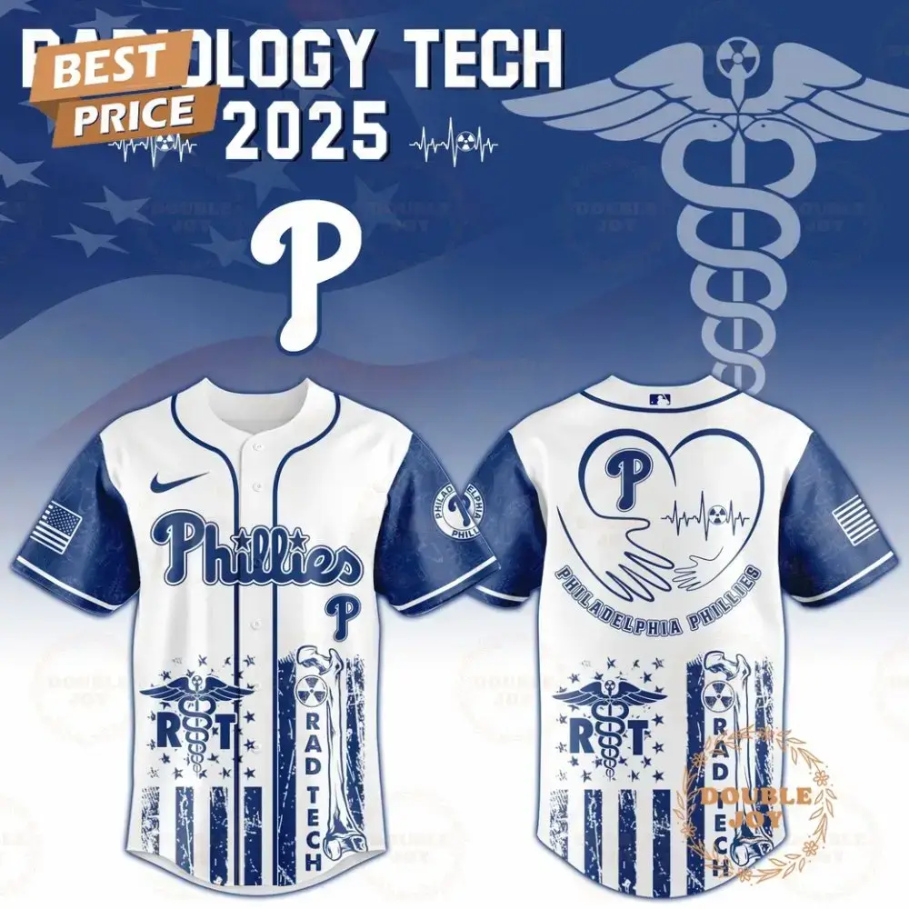 Philadelphia Phillies Radiology Tech Night 2025 Limited Edition Baseball Jersey Image