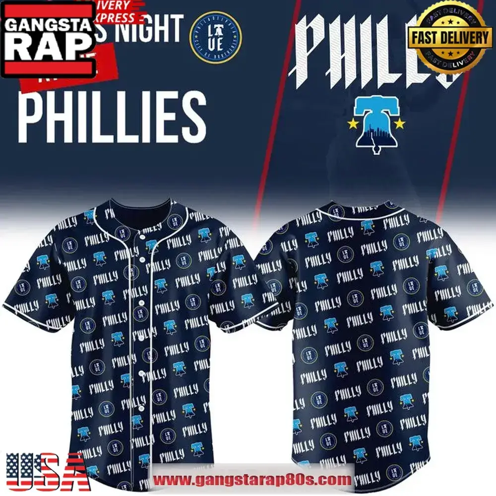 Philadelphia Phillies x 2025 Nurses Night Limited Custom Baseball Jersey Shirt Image