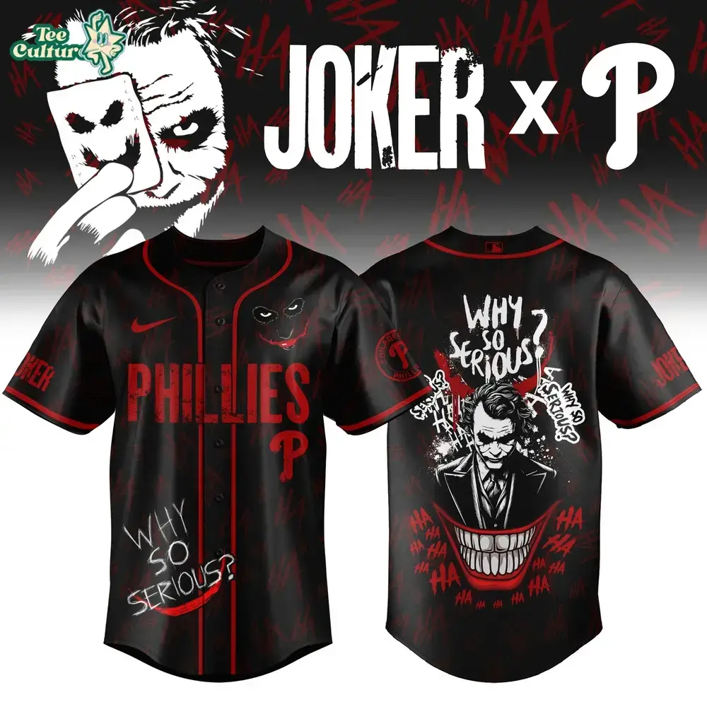 Philadelphia Phillies x The Joker 2026 Special Comic Jersey Image