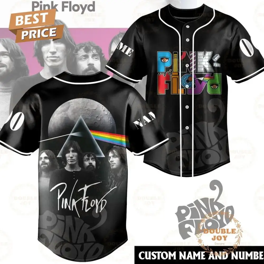 Pink Floyd 2025 Custom Name New Limited Edition Baseball Jersey Image
