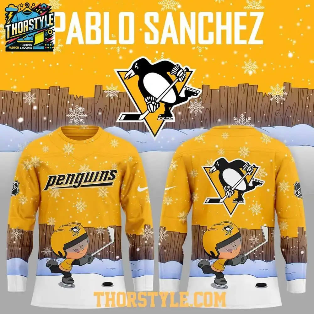Pittsburgh Penguins Pablo Sanchez Backyard Baseball Personalized Hockey Jersey Image