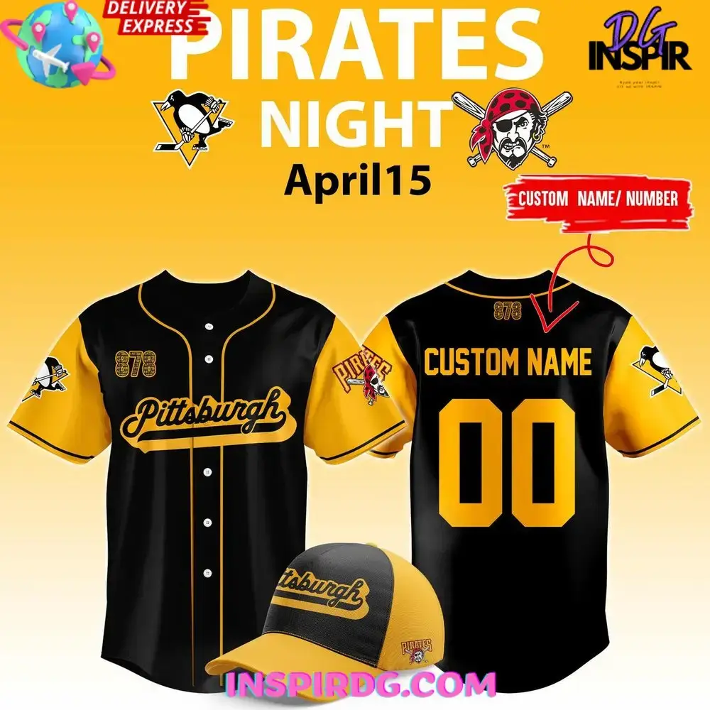 Pittsburgh Penguins Phil The Thrill Special Baseball Jersey Image