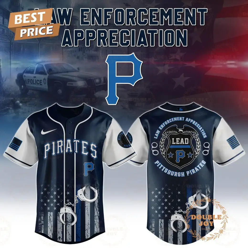 Pittsburgh Pirates Law Enforcement Appreciation Day 2025 Special Edition Baseball Jersey Image