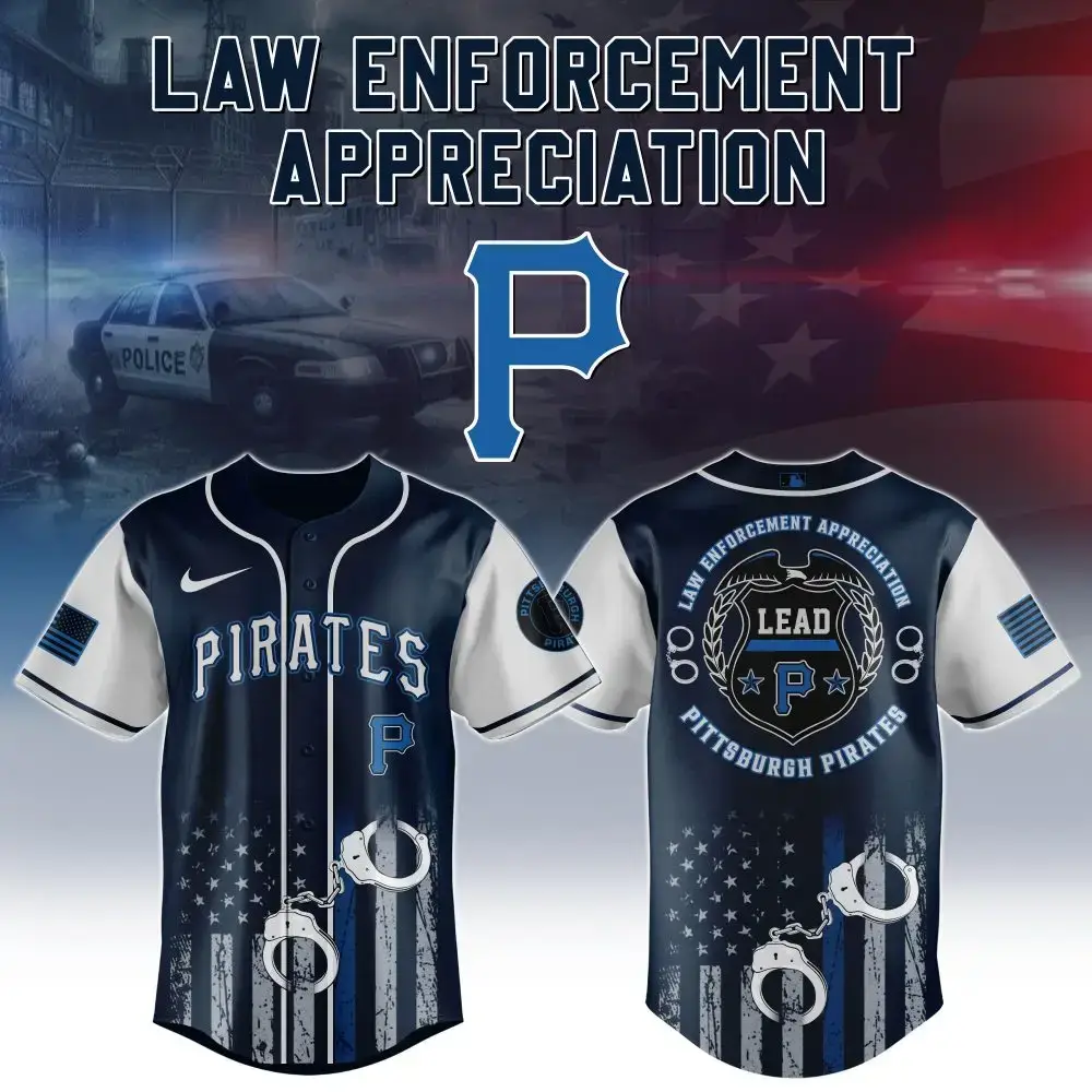 Pittsburgh Pirates Law Enforcement Appreciation Jersey - Honor & Support In Style! Image