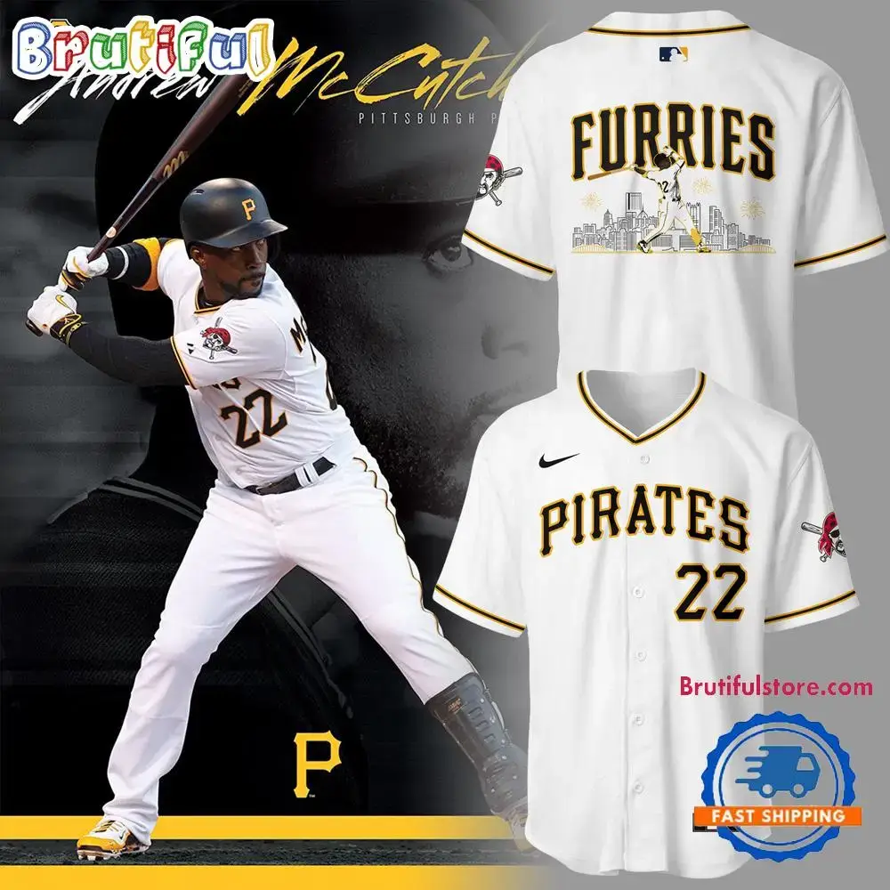 Pittsburgh Pirates Mlb 2025 Limited Andrew Mccutchen White Jersey Shirt Image