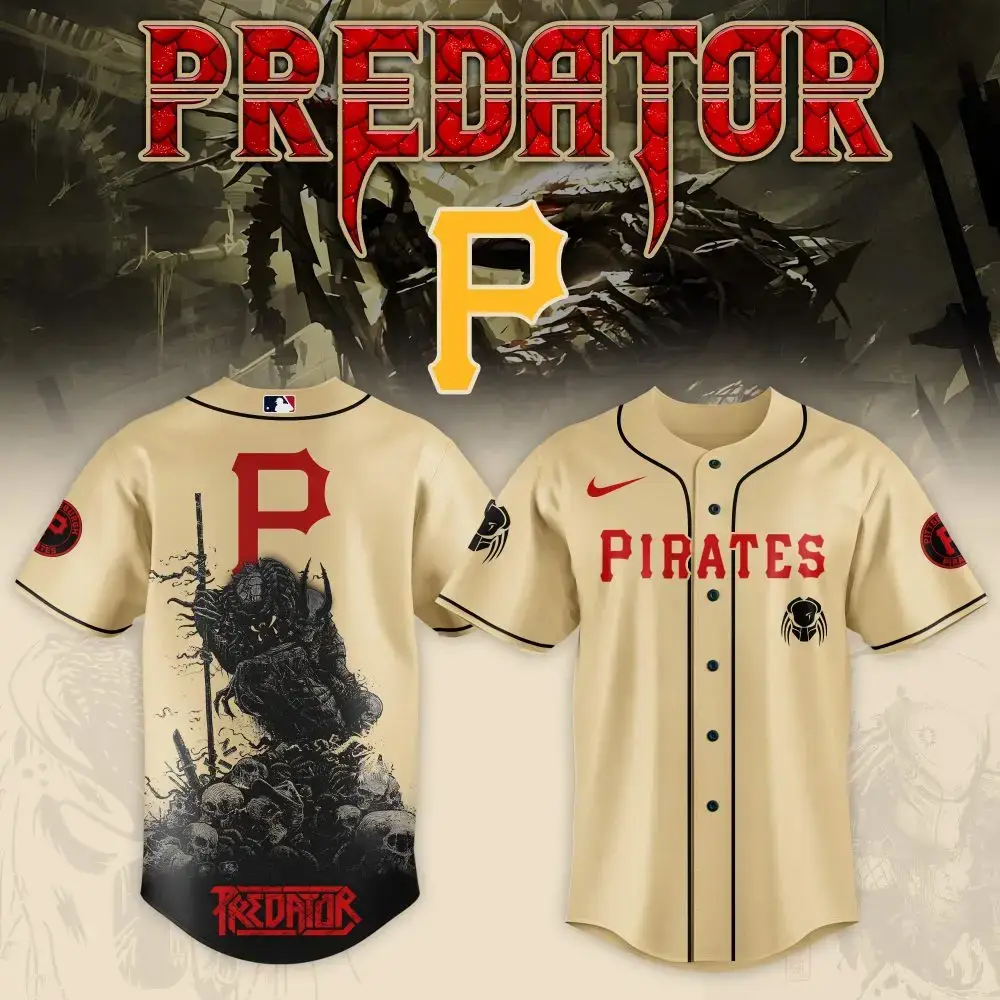 Pittsburgh Pirates Mlb X Predator Custom Baseball Jersey Image