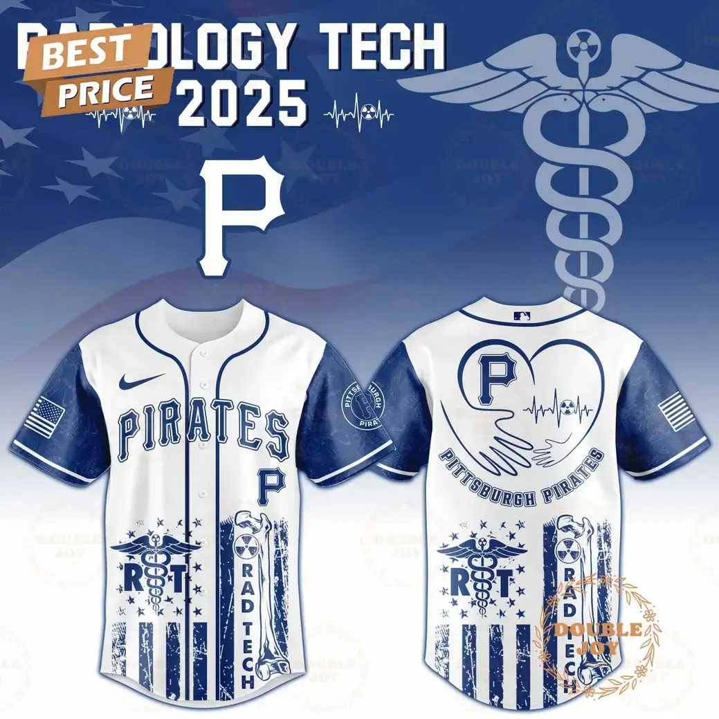 Pittsburgh Pirates Radiology Tech Night 2025 Limited Edition Baseball Jersey Image
