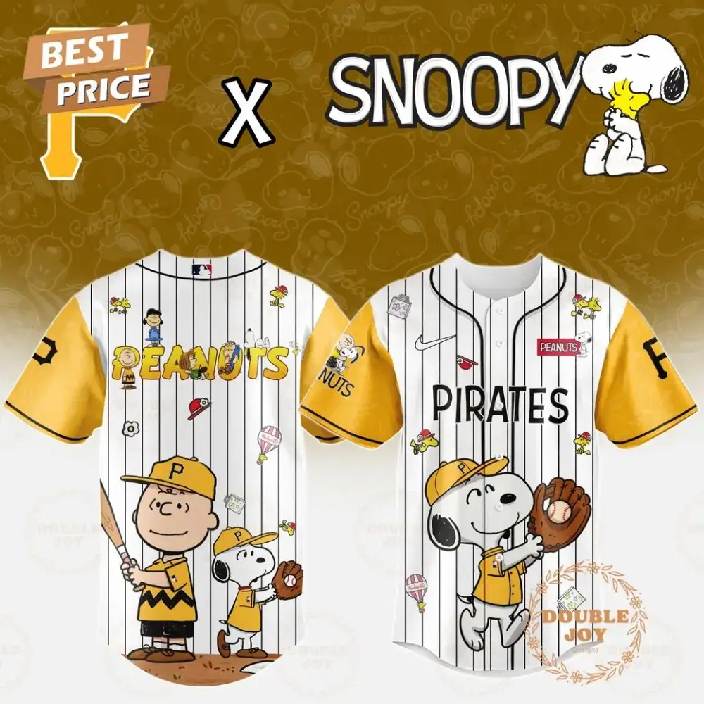 Pittsburgh Pirates X Snoopy 2025 Limited Edition Baseball Jersey Image