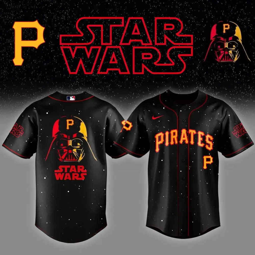 Pittsburgh Pirates X Star Wars Night Custom Baseball Jersey Image
