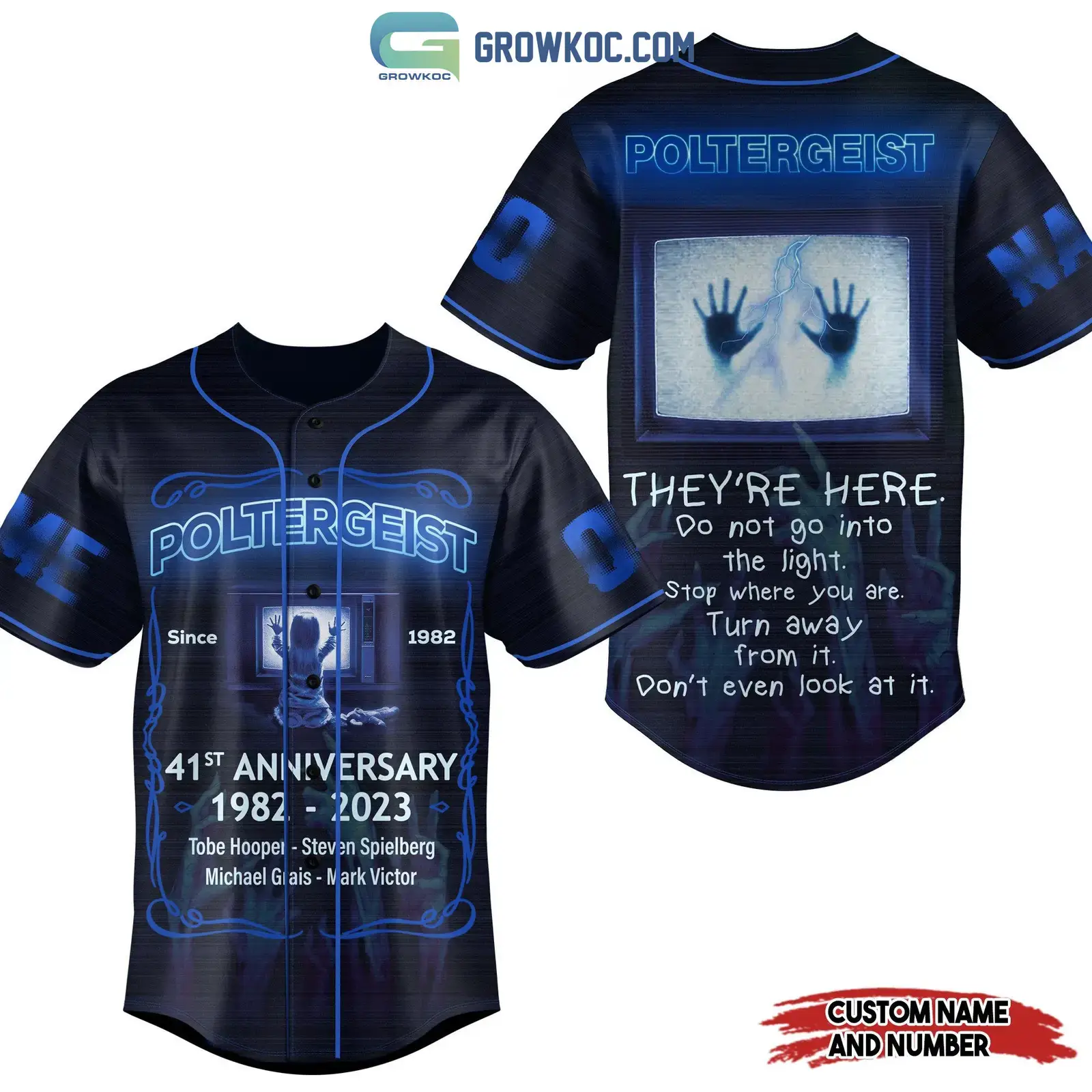Poltergeist 41st Anniversary 1982 2023 Personalized Baseball Jersey Image