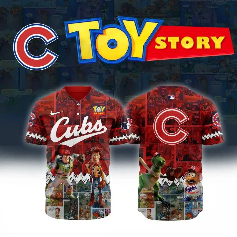 Premium Mlb Chicago Cubs X Toy Story Custom Baseball Jersey Image