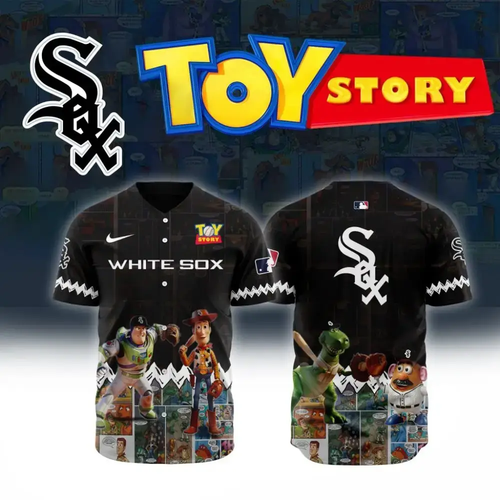 Premium Mlb Chicago White Sox X Toy Story Custom Baseball Jersey Image