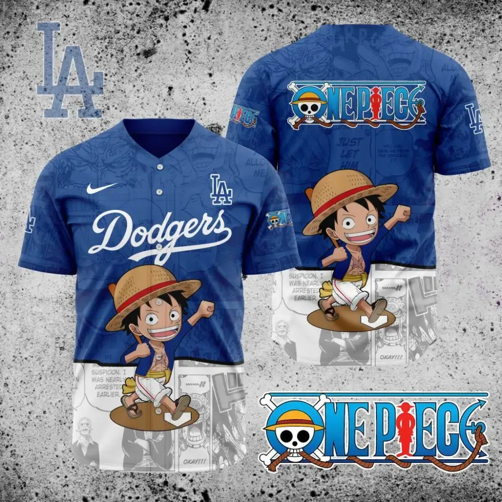 Premium Mlb Los Angeles Dodgers X One Piece Custom Baseball Jersey Image