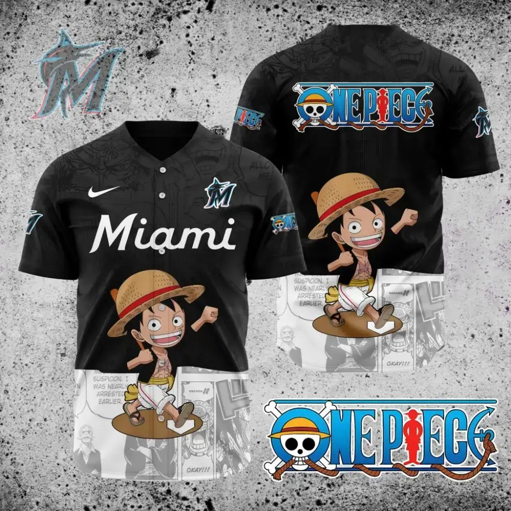 Premium Mlb Miami Marlins X One Piece Custom Baseball Jersey Image