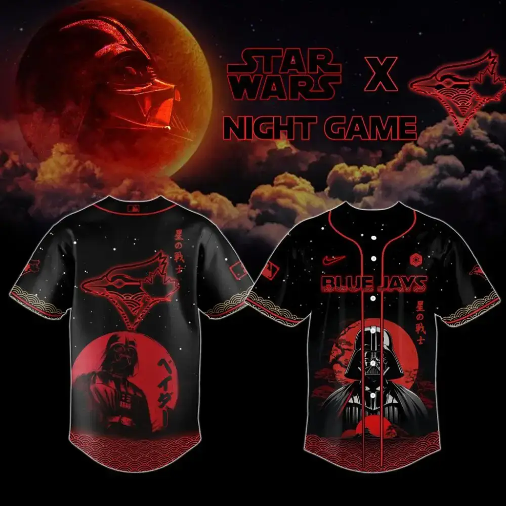 Premium Mlb Toronto Blue Jays X Star Wars Custom Baseball Jersey Image