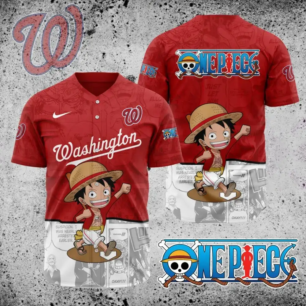 Premium Mlb Washington Nationals X One Piece Custom Baseball Jersey Image