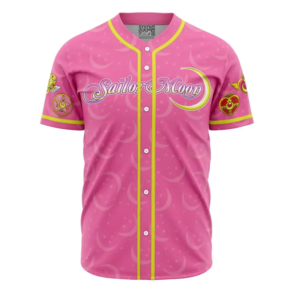 Pretty Guardian V1 Sailor Moon Baseball Jersey Image