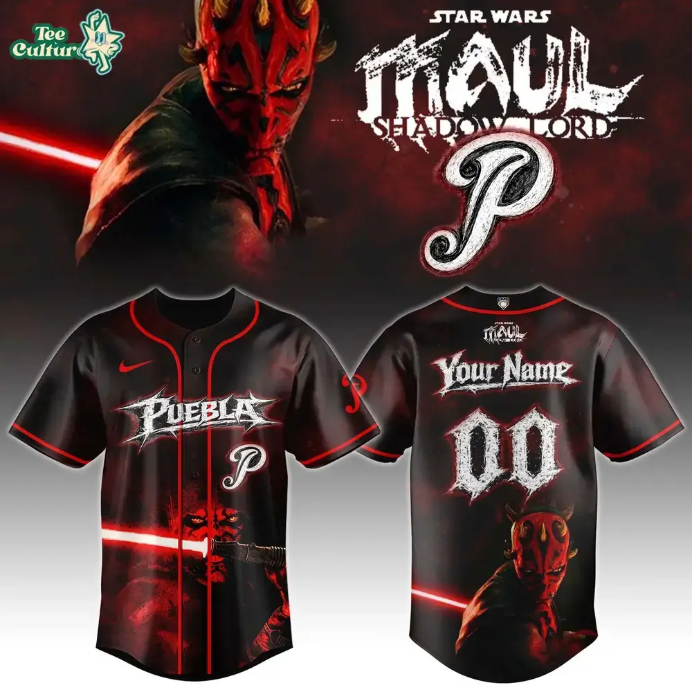 Puebla Maul Shadow Lord 2026 Limited Edition Baseball Jersey Image