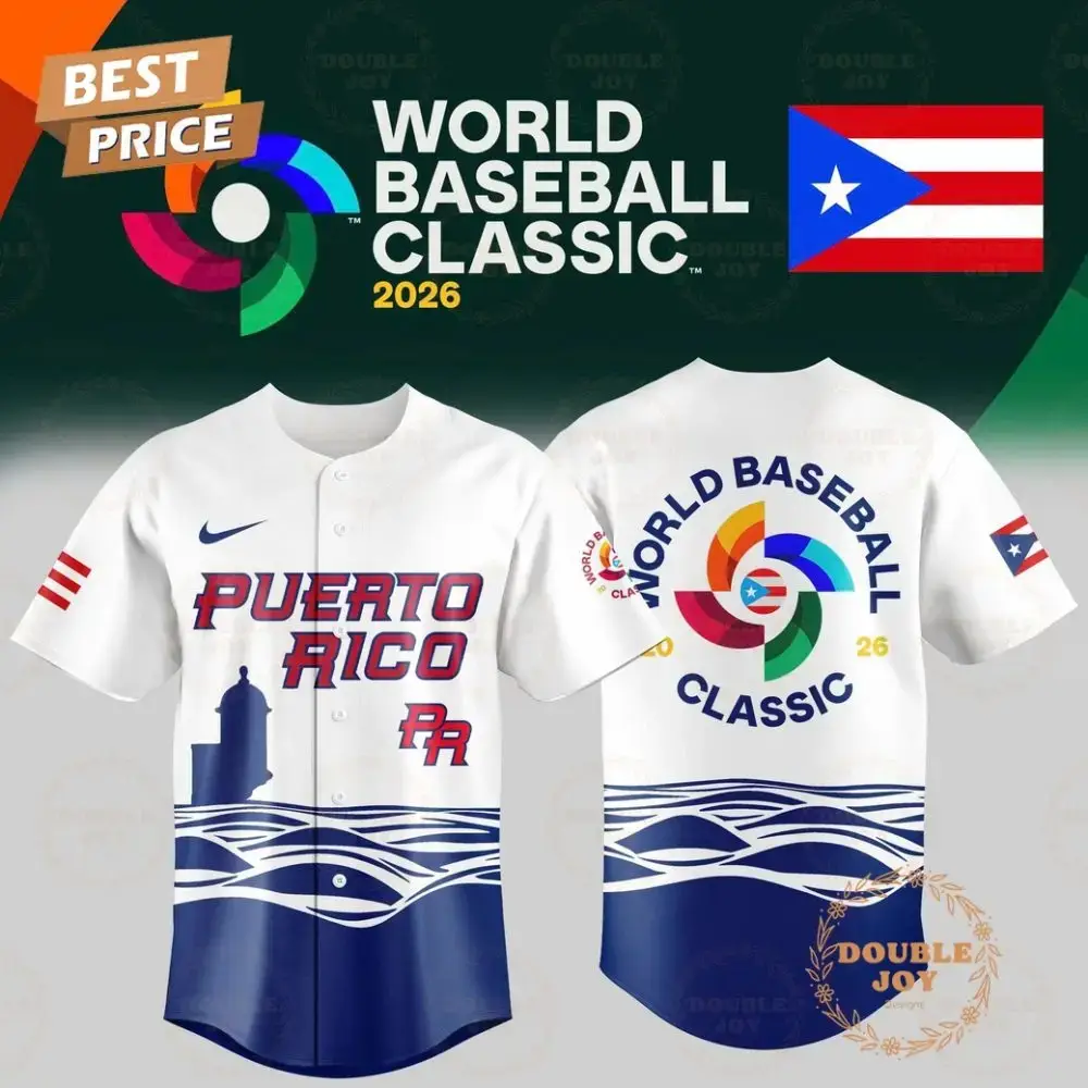 Puerto Rico World Baseball Classic 2026 Limited Edition Baseball Jersey Image