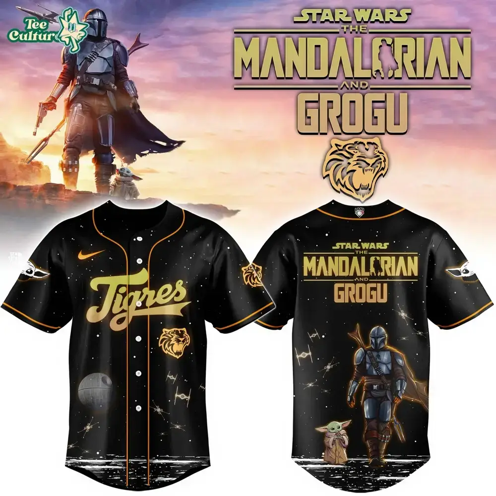 Quintana Roo Mandalorian & Grogu Star Wars Limited Edition 2026 Baseball Jersey Image