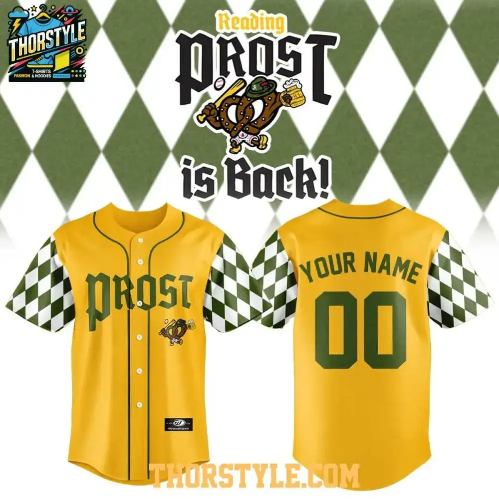 Reading Fightin Phils Reading Prost 2026 Oktoberfest Beer Fest Baseball Jersey Image