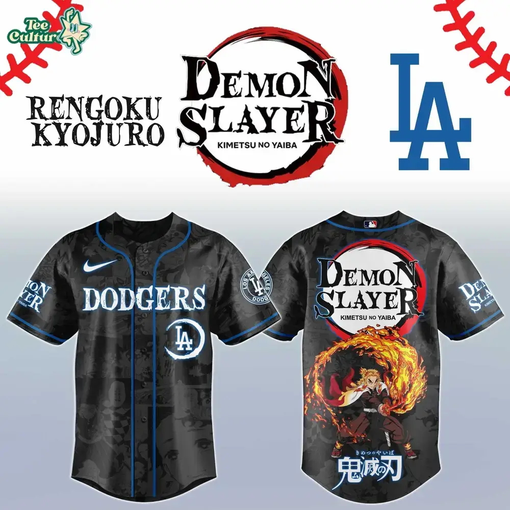 Rengoku Kyojuro x Los Angeles Limited Edition Jersey Image