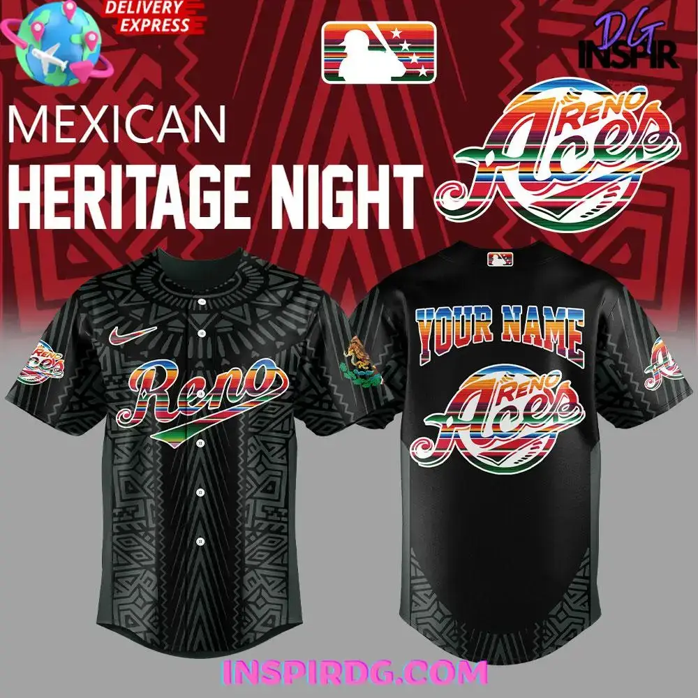 Reno Aces Mexican Heritage Night 2025 Baseball Jersey Image