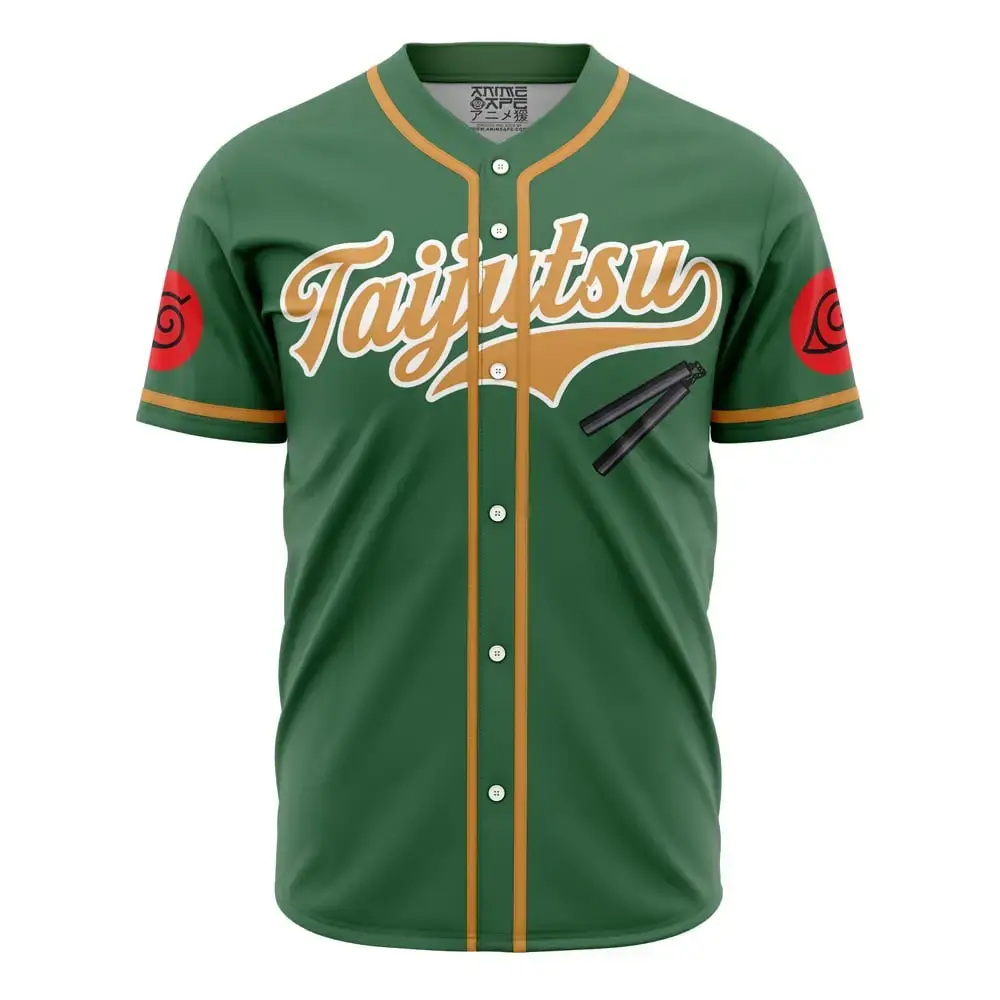 Rock Lee Shippuden Baseball Jersey Image