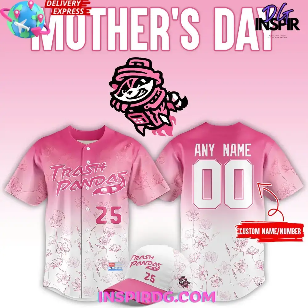 Rocket City Trash Pandas Mother'S Day 2025 Jersey Image