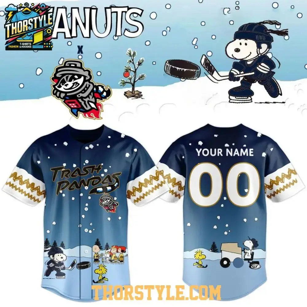 Rocket City Trash Pandas Peanuts Night 2026 Personalized Baseball Jersey Image