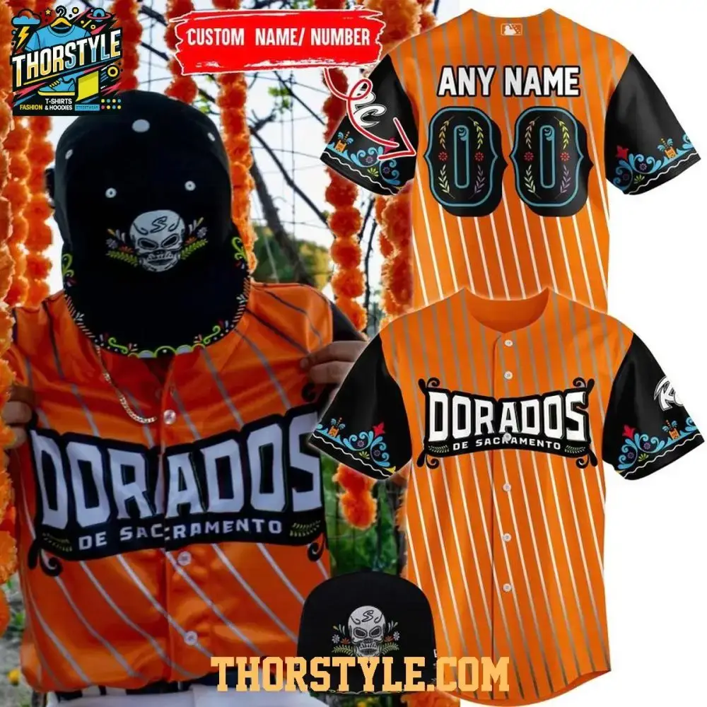 Sacramento River Cats Dorados De Sacramento 2026 Baseball Jersey Image