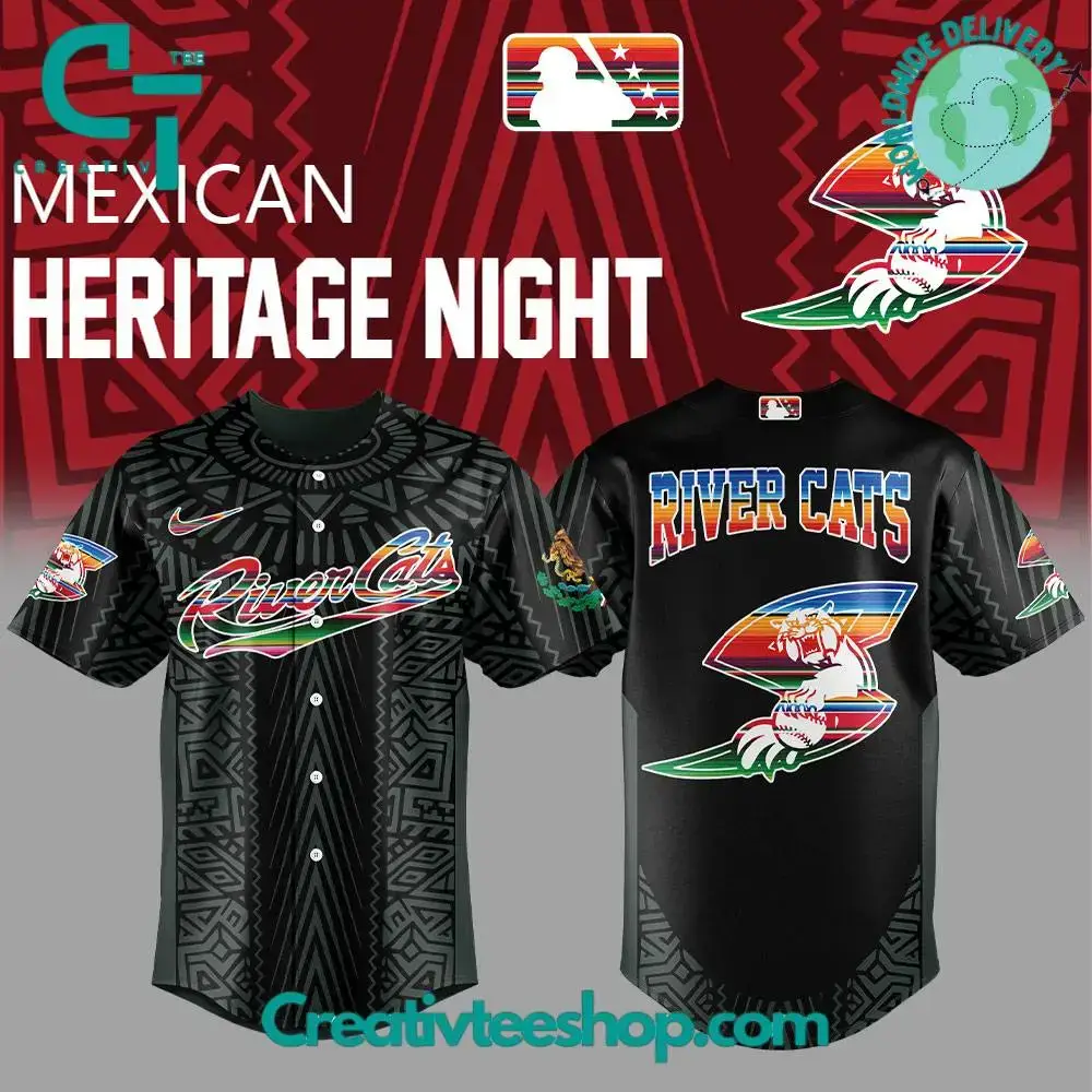 Sacramento River Cats Mexican Heritage Night Special Baseball Jersey Image
