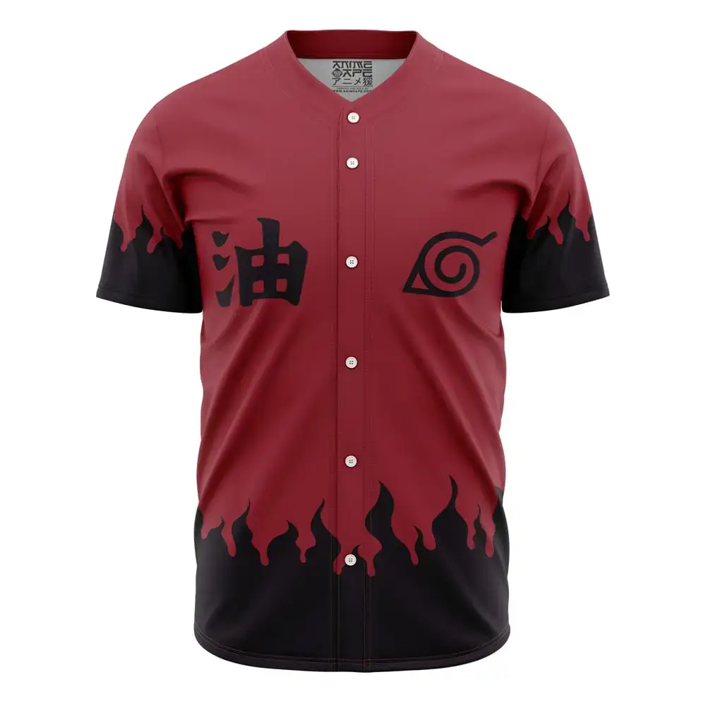 Sage Mode Shippuden No Piping Baseball Jersey Image