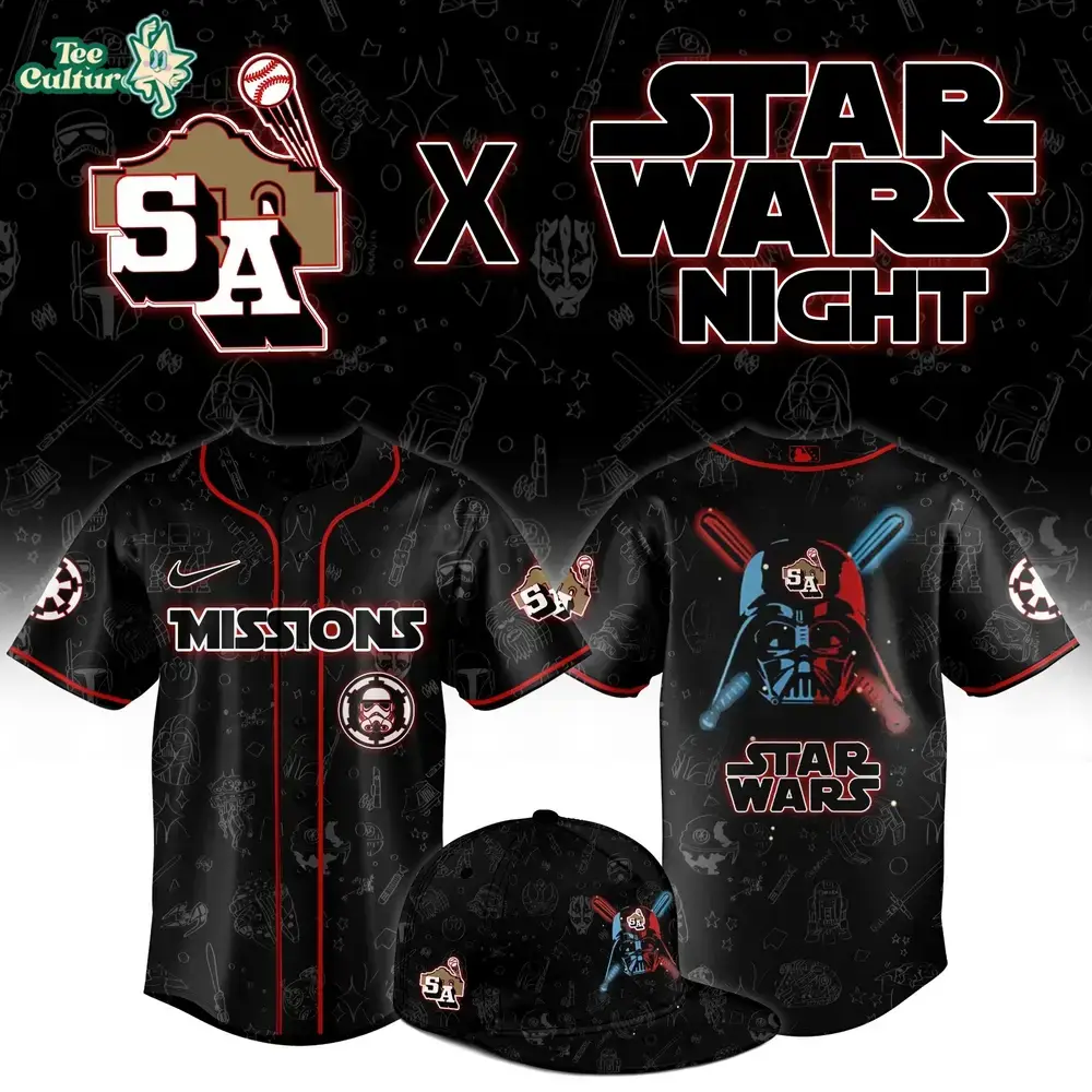 San Antonio Missions x Star Wars Night Limited Jersey Image