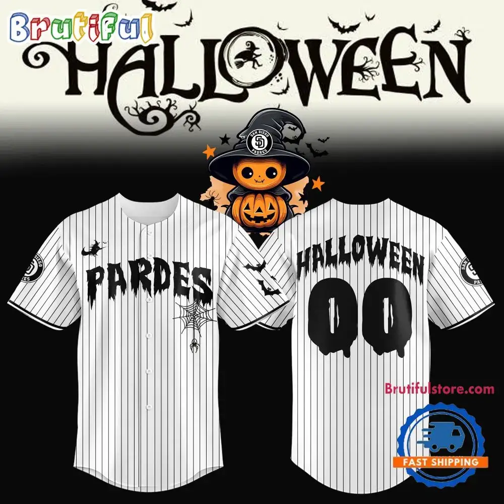 San Diego Padres Halloween 2024 Jersey Shirt Image