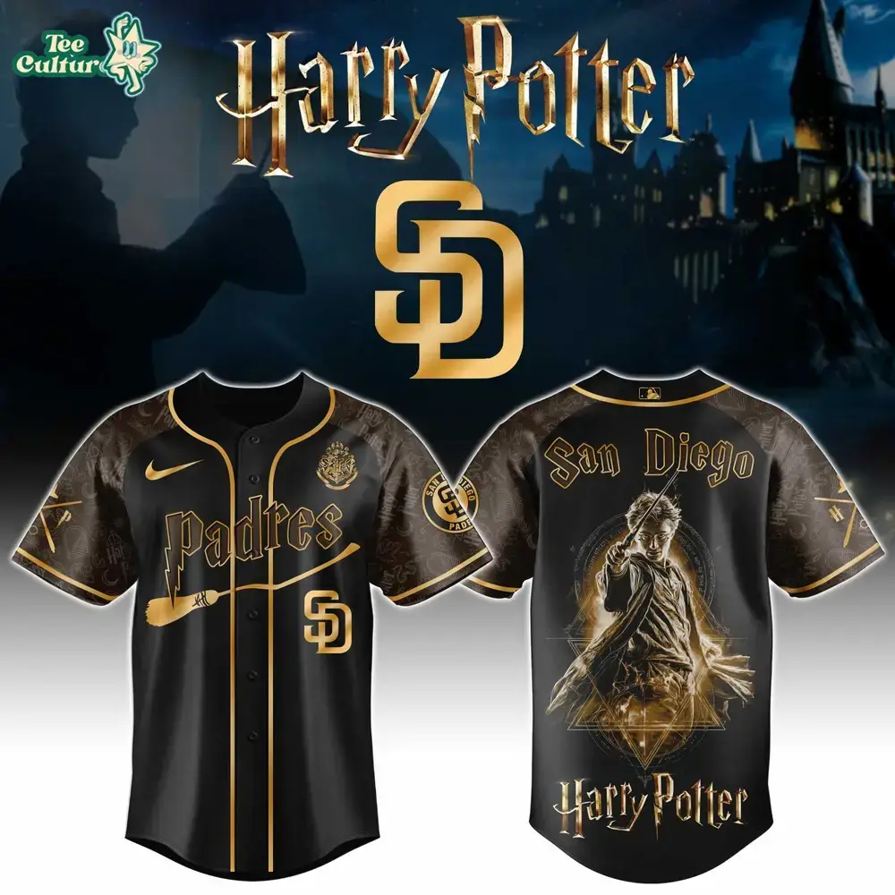 San Diego Padres Harry Potter Theme 2026 Limited Edition Baseball Jersey Image