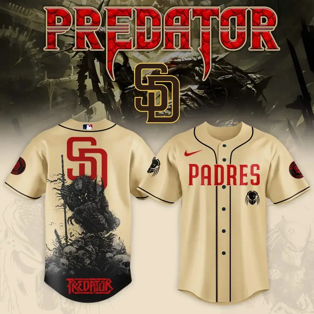 San Diego Padres Mlb X Predator Custom Baseball Jersey Image