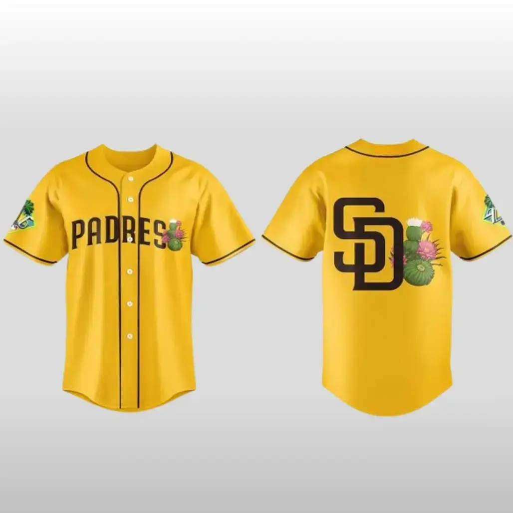 San Diego Padres Spring Training Camp 2026 Baseball Jersey Image