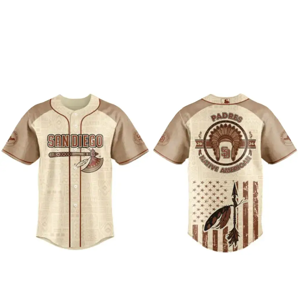 San Diego Padres x Native American Heritage 2026 Baseball Jersey Image