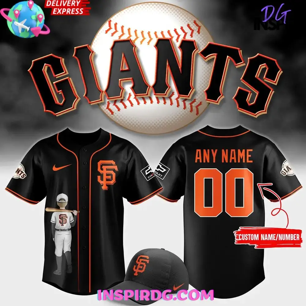 San Francisco Giants 2025 Limited Nike Black Jersey Image