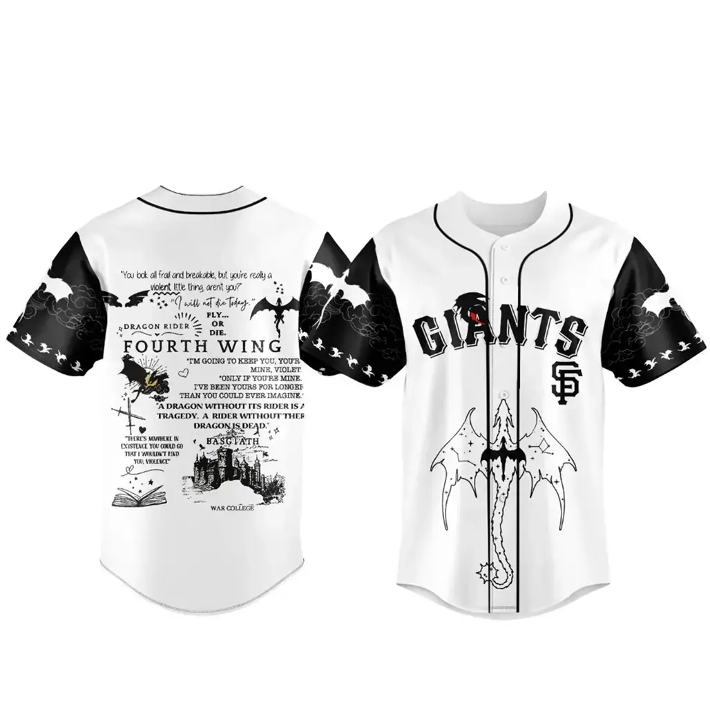 San Francisco Giants 2026 Fourth Wing Night Baseball Jersey Image