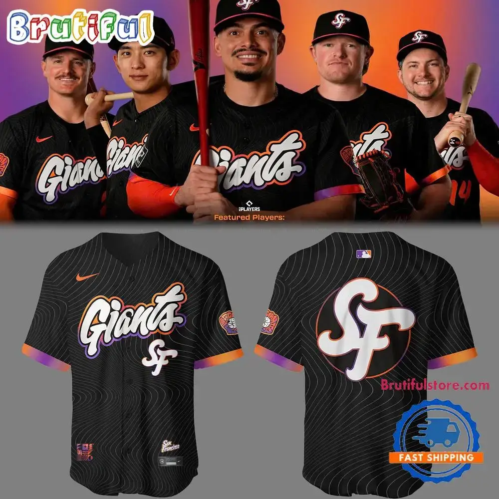 San Francisco Giants Baseball City Connect 2.0 The Remix Jersey Image