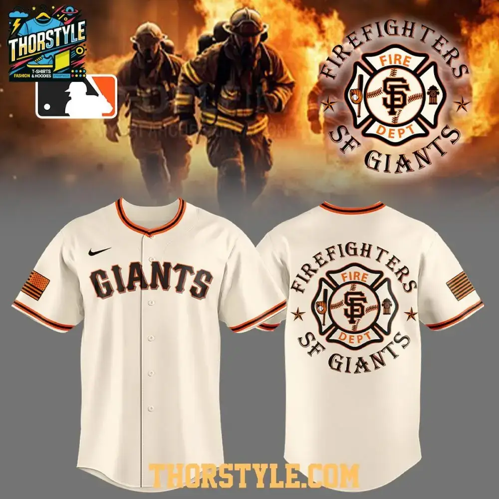 San Francisco Giants Firefighter Appreciation And Tribute Night 2026 Jersey Image