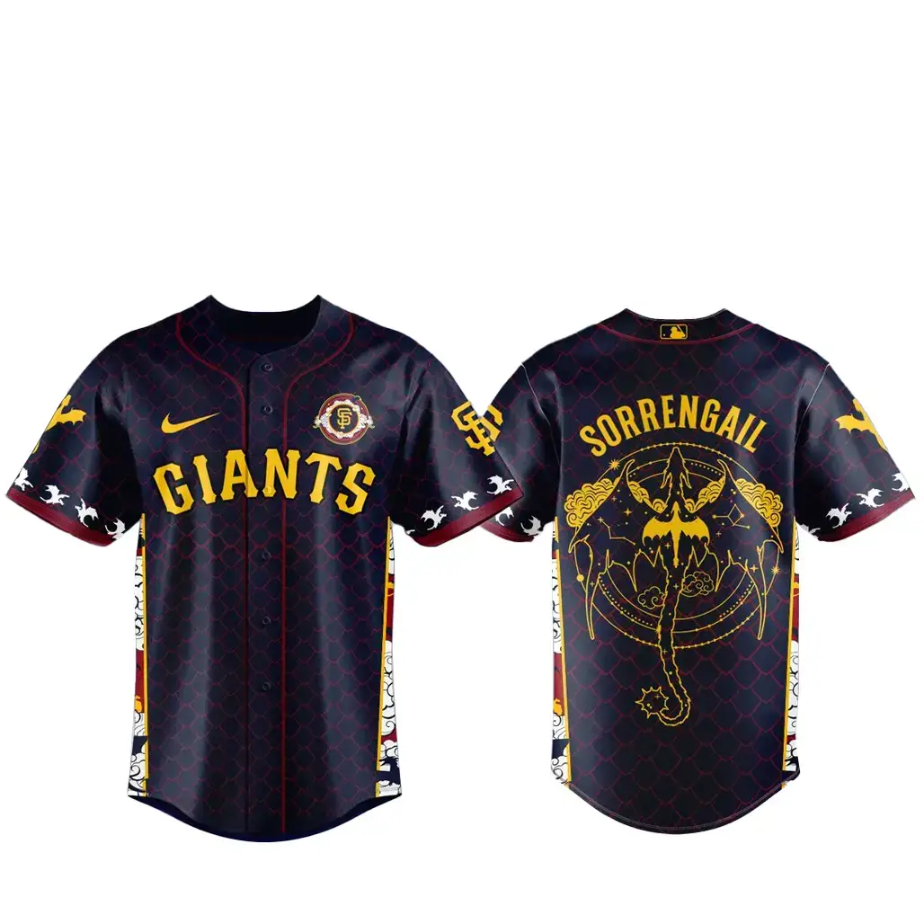 San Francisco Giants Fourth Wing 2026 Baseball Jersey Image